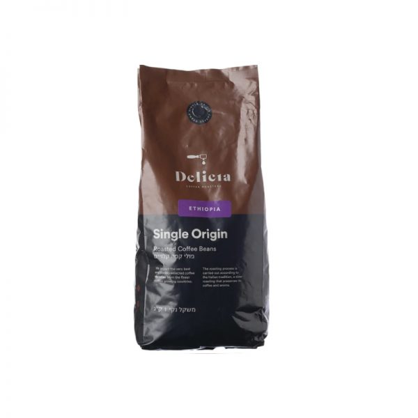 DELICIA פולי קפה אתיופי - 100 גרם